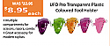 UFO Pro Transparent Plastic Coloured Tool Holster - Pink
