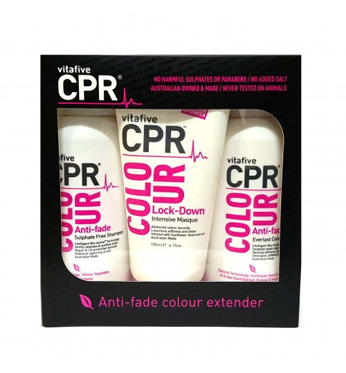 Vitafive CPR Fortify Solution Trio Pack - Restore damaged hair