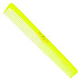 Cleopatra Neon Comb Yellow - Beauty Salon Hairdressing Equipment & Supplies