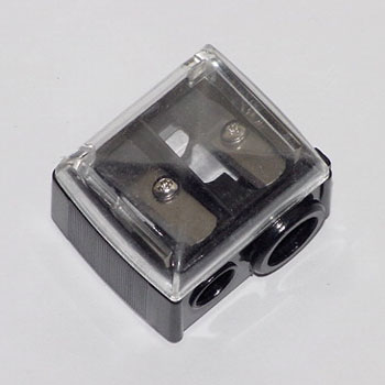 Dual Cosmetic Pencil Sharpener