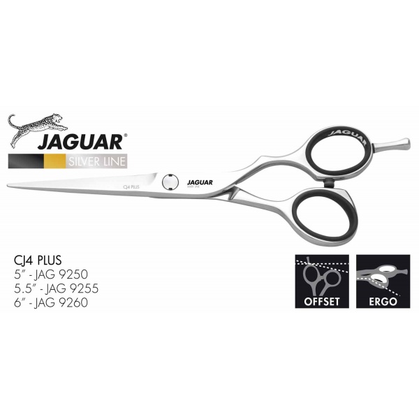 JAG-9255-CJ4-5.5"-Jaguar Silverline CJ4 Plus Ergonomic Offset 5.5" / 14cm