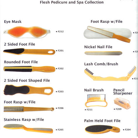 Flesh Pedicure and Spa Collection-Pal Held Foot File