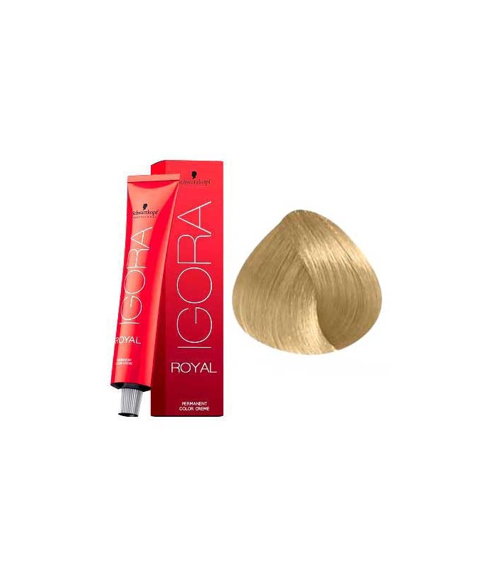 SCHWARZKOPF PROFESSIONAL IGORA ROYAL HAIR COLOR 10-0 ULTRA LIGHT BLONDE 60mL