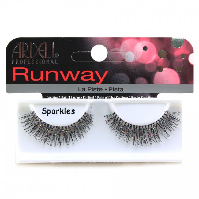 Ardell Professional Runway Lashes - Sparkles Black 1 Pair