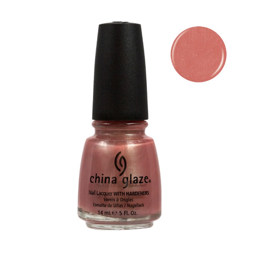 China Glaze Nail Lacquer with Hardener Chiaroscuro 14mL