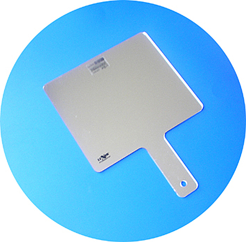 Luxor Unbreakable Square Mirror with viewable area 8" x 9.25"