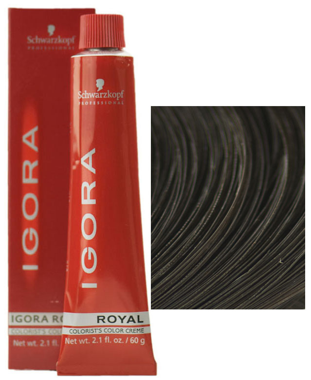 SCHWARZKOPF PROFESSIONAL IGORA ROYAL HAIR COLOR 5-00 Light Brown Natural Extra 60g