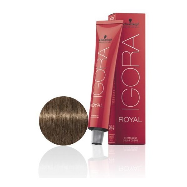 SCHWARZKOPF PROFESSIONAL IGORA ROYAL HAIR COLOR 7-00 Medium Blonde Natural Extra 60g