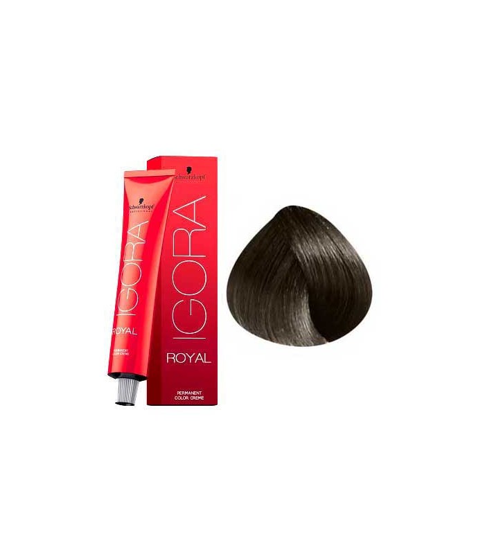 SCHWARZKOPF PROFESSIONAL IGORA ROYAL HAIR COLOR 6-1 Dark Blonde Cendre 60mL 