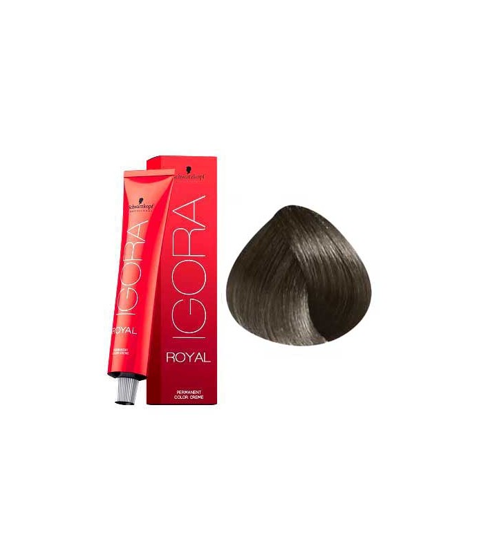 SCHWARZKOPF PROFESSIONAL IGORA ROYAL HAIR COLOR 7-1 Medium Blonde Cendre 60mL