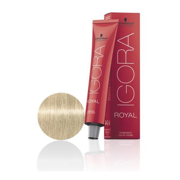 SCHWARZKOPF PROFESSIONAL IGORA ROYAL HAIR COLOR 10-1 Ultra Blonde Cendre 60g