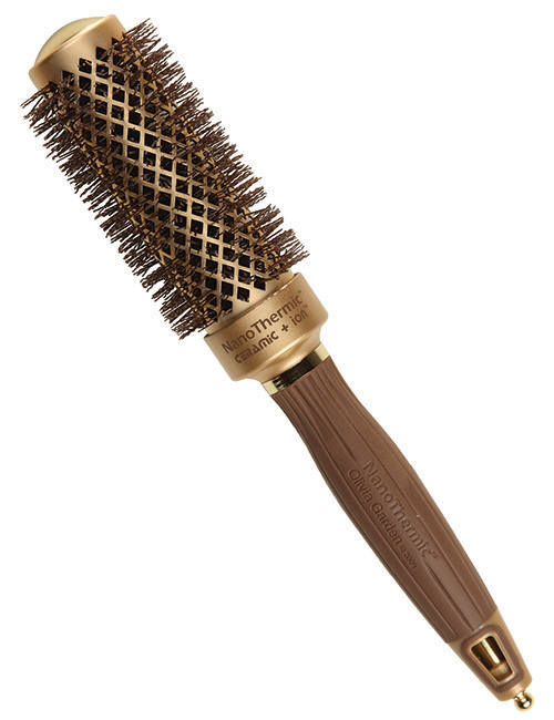 Olivia Garden NanoThermic Ceramic Ion Round Hair Brush 1 1/4"  NT-34