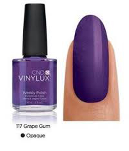 CND Vinylux Weekly Polish - Grape Gum 15mL