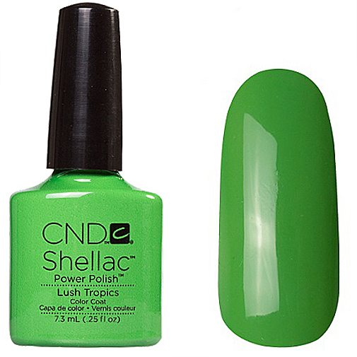 CND SHELLAC Gel Polish Lush Tropics 0.25 OZ. - 7.3 ML 