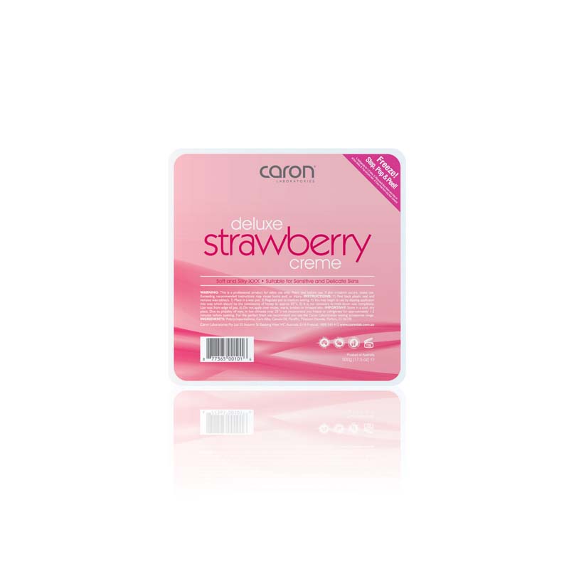 Caron Strawberry Cr�me Hard Wax 500g 