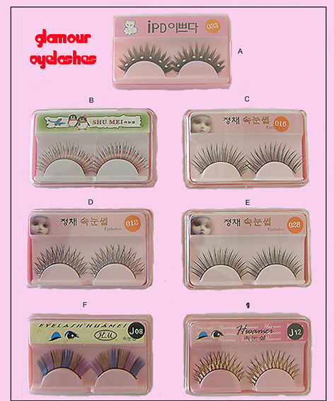 Glamour Eyelashes-Style F