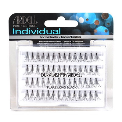 ARDELL PROFESSIONAL INDIVIDUAL DURALASH LASHES - FLARE LONG BLACK 