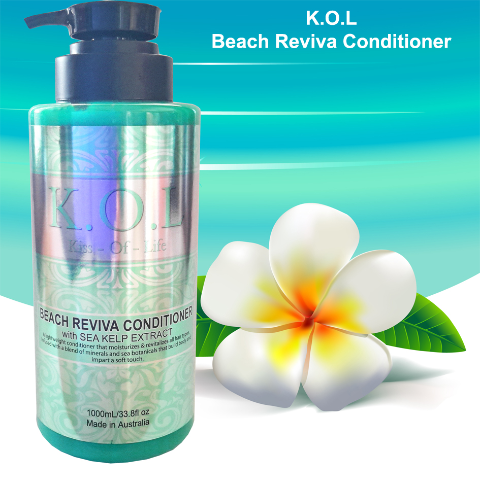 K.O.L Kiss Of Life Beach Reviva Conditioner with Sea Kelp Extract 1000mL