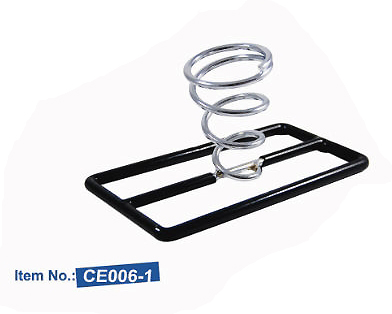 CE 006-1-Heavy Duty Table Sitting Metal Hair Dryer Holder