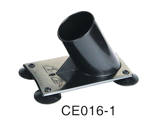 Mountable Plastic Hair Dryer Holder-Black 