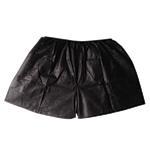 Premium Disposable Spawear from Spa Basix-Pack of 6 Black Boxer Shorts