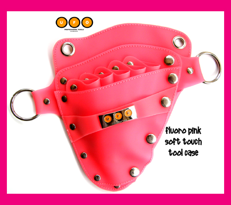 UFO Pro Fluoro Pink Soft Touch Tool Case