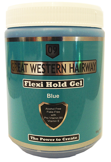 Great Western Hairway Hair Gel Flexi Hold Blue 1Kg