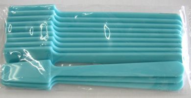 Large Plastic Spatulas Blue 12pk