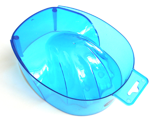 Professional Manicure Bowl Translucent Blue