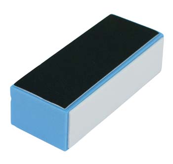 3 Way Satin Block Super Shine Blue Foam Buffer