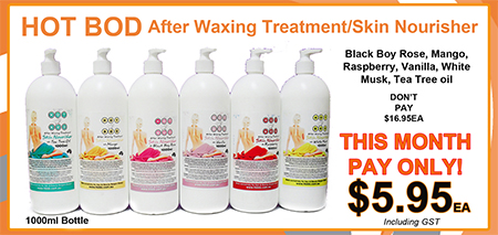 Hot Bod After Waxing Treatment-SKIN NOURISHER-1000ml-Tea Tree Oil