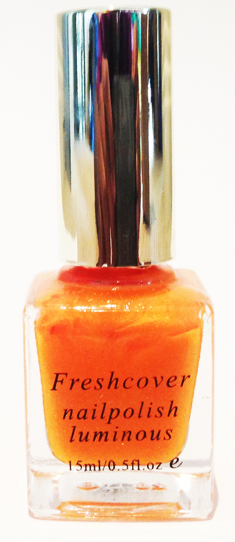 Luminart Neon Glow in the Dark Nail Polishes 15ml-Hot Orange