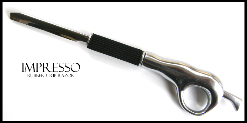 Impresso Rubber Grip Superior Quality Razor 