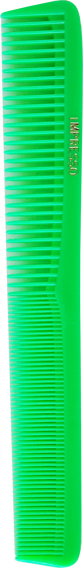 Tri-Pack Impresso Neon Rat Tail Comb 8.5"- Green