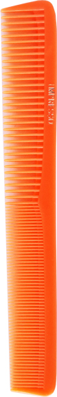 Tri-Pack Impresso Neon Styling Comb 7" - Neon Orange