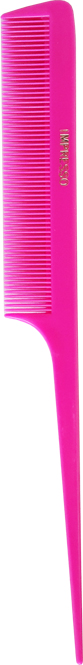 Tri-Pack Impresso Neon Rat Tail Comb 8.5"- Hot Pink
