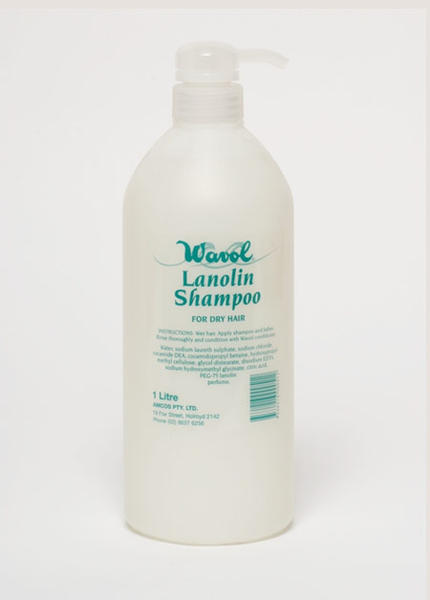 WAVOL LANOLIN SHAMPOO-1000ml 