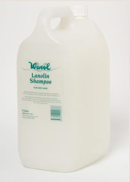 WAVOL LANOLIN SHAMPOO-5 Litres 
