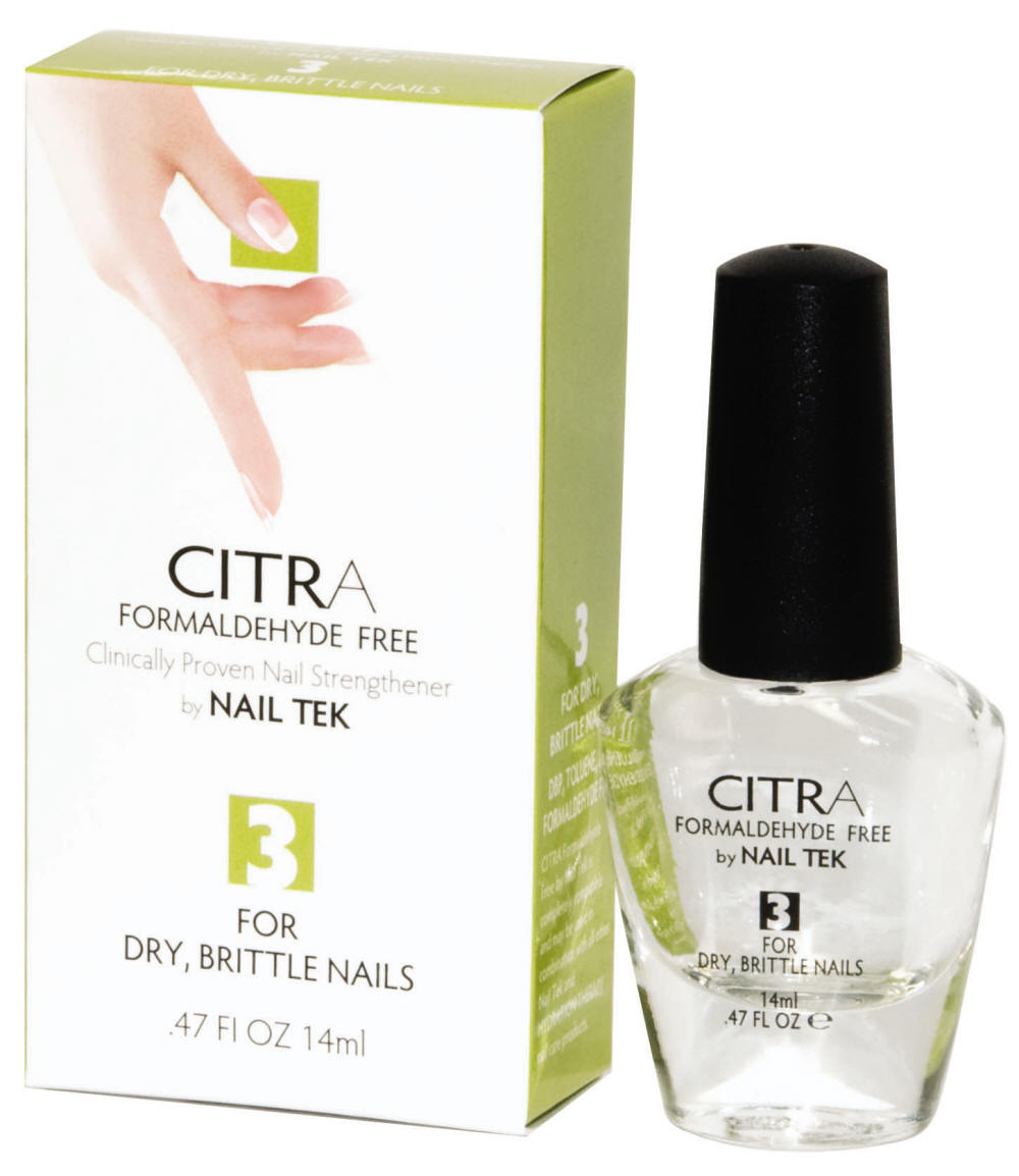 Nail Tek Citra III 0.47 Oz-Formaldhyde Free Natural Citrus Formula For Dry, Brittle Nails
