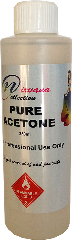 Nirvana Collection Pure Acetone Nail Polish Remover-250ml 