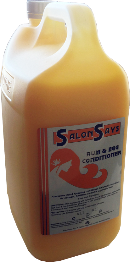Salon Says Rum & Egg Conditioner 5L 