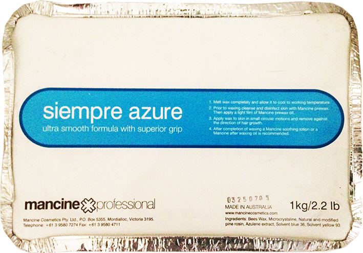 Mancine Siempre Azure Hard Wax 1Kg 