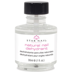 Natural Nail Dehydrant-Dehydrates the natural nail surface and balances the pH for maximum adhesion of acrylics, tips, polish and glue-1 Fl Oz