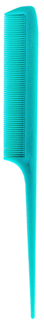 Stylers Tail Comb in Solid Colours-Blue/Green