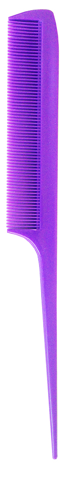 Stylers Tail Comb in Solid Colours-Purple 