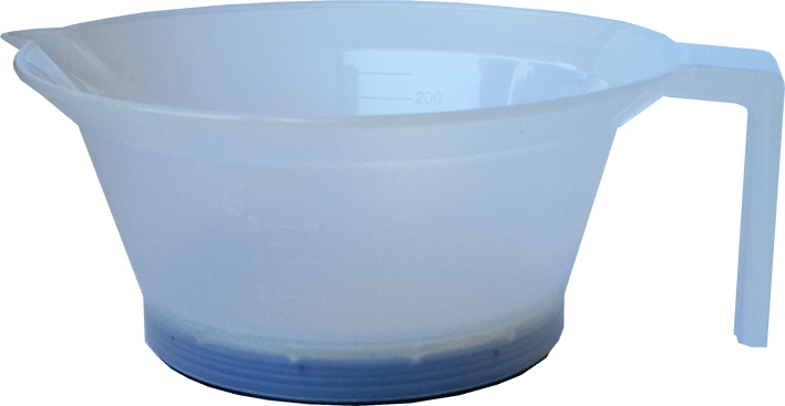 Plastic Tint Bowl Clear Transparent 250ml