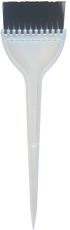 Transparent Clear Plastic Tint Brush-Large
