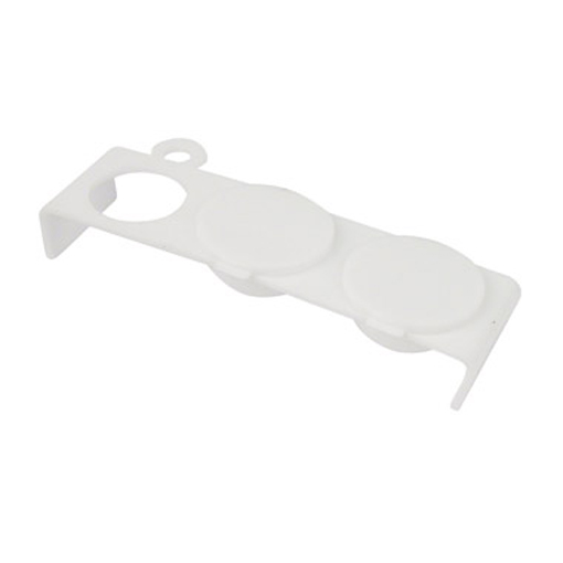 Triple Plastic Dappen Dish White