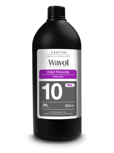 Wavol Violet Cr�me Peroxide Developer 10 VOL  990mL