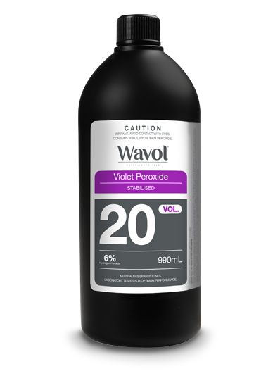 Wavol Violet Cr�me Peroxide Developer 20 VOL 990mL 